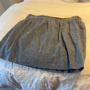Loft outlet chambray skirt with pockets